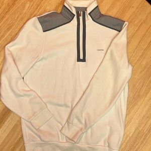 Calvin Klein quarter zip sweater